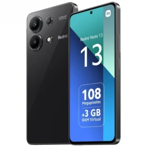 Móvil Xiaomi Redmi Note 13 6GB RAM + 128GB - Negro